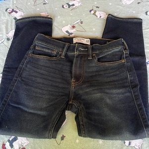 Abercrombie kids sweatpants stretch jeans